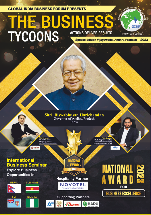 Business Magazines In 2023 The Business Tycoons National Awards for Business Excellence Vijayawada 2023