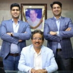 Rajesh Aggarwal Chief Managing Director of TRB Group, Divyansh Aggarwal, Director, Charrukh Goyal Director of Gaj Laxmi Castings Pvt. Ltd.