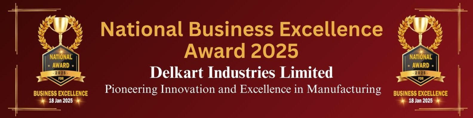 Delkart Industries Limited profile banner image showcasing manufacturing excellence