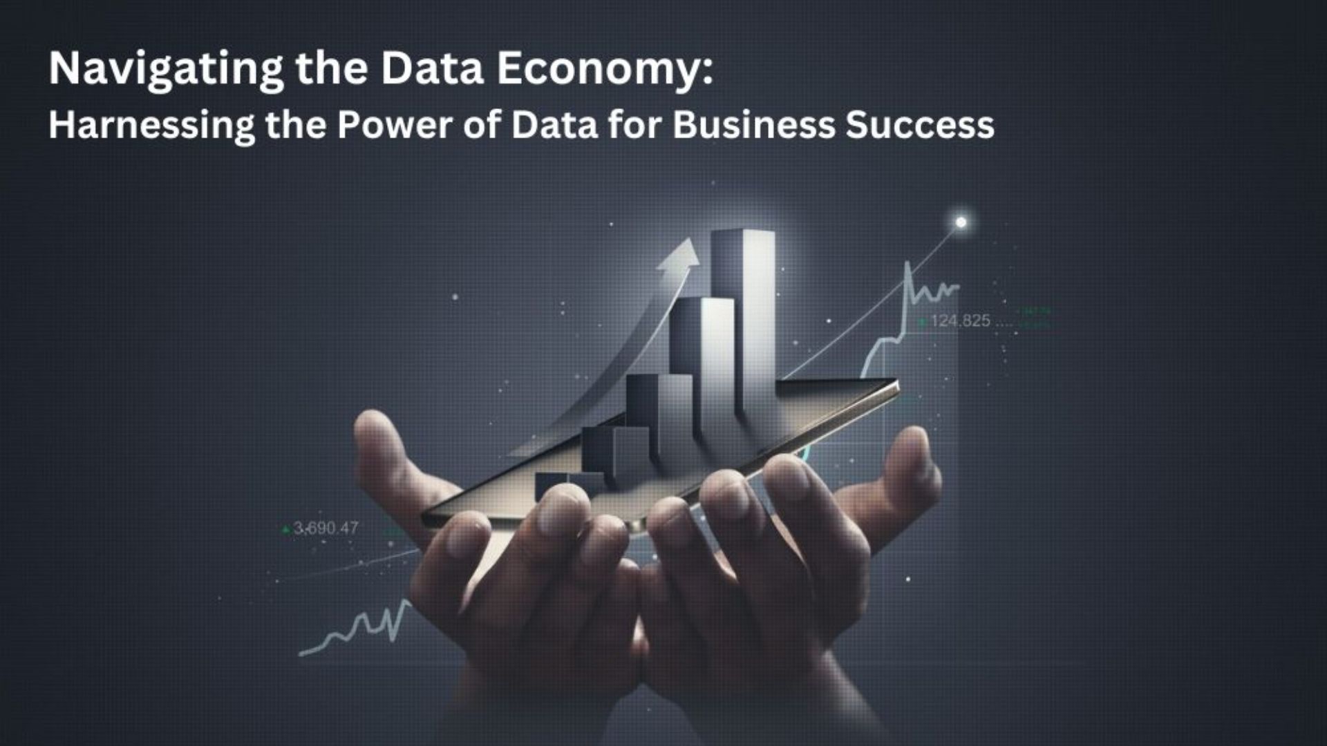 Business data analytics, charts, graphs and data insights visual representation