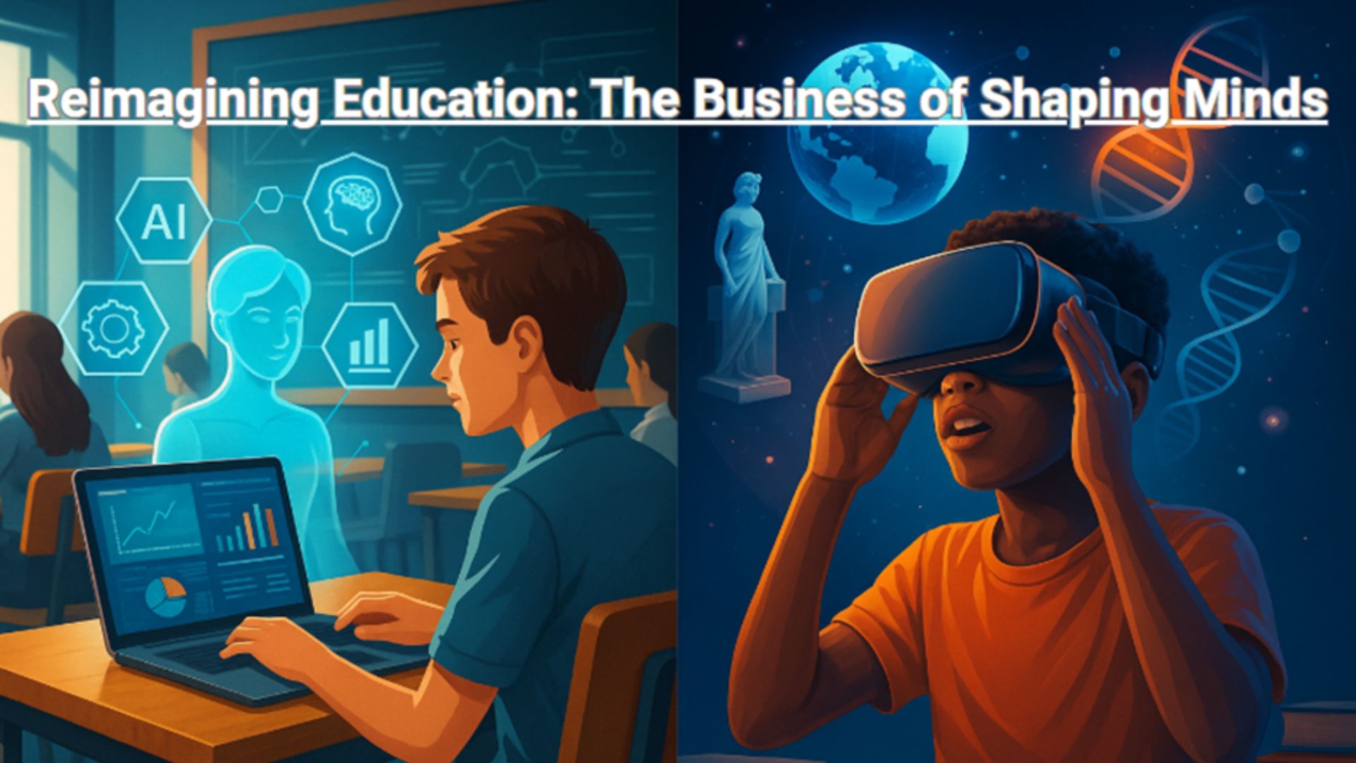 "Reimagining education: Innovative businesses shaping young minds"
