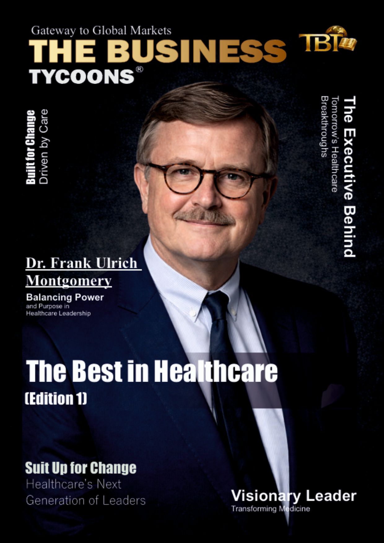 Best in Healthcare Edition 1 showcasing global healthcare leaders, innovation, AI diagnostics and patient-centered care