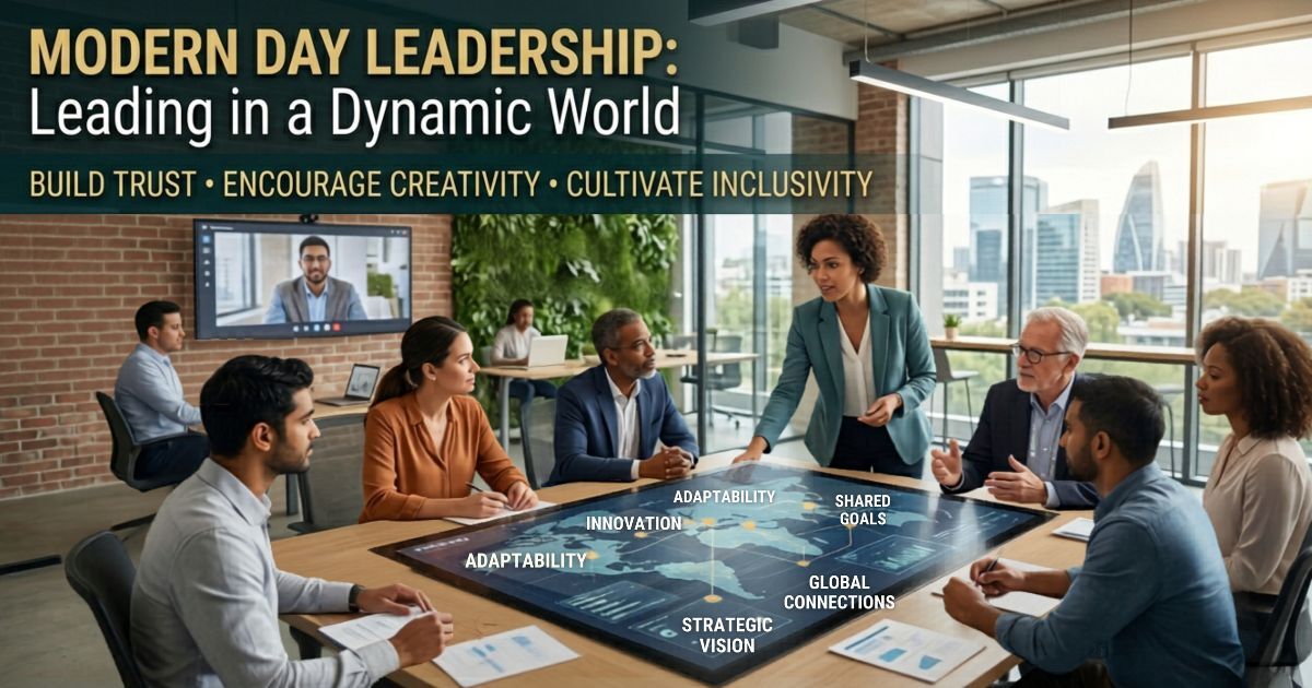 Modern Day Blogger Modern Day Leadership in a Dynamic World