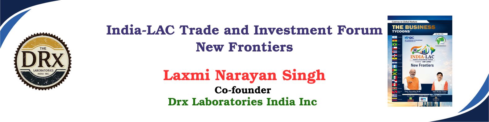 DRx Laboratories India Inc global healthcare solutions provider and exporter of medical equipment and laboratory instruments