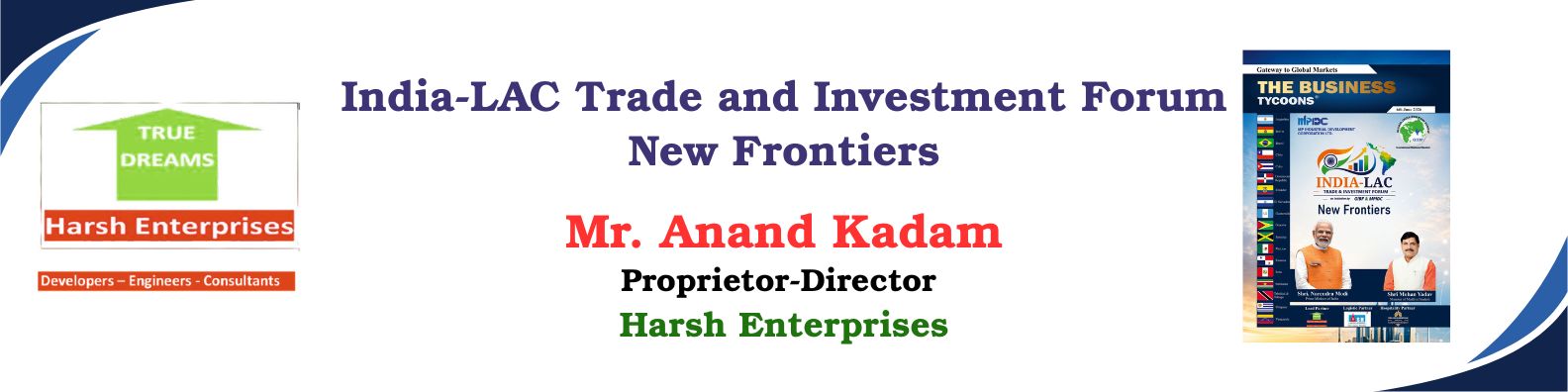 Harsh Enterprises – Pune-based construction and real estate development company founded by Mr. Anand Kadam