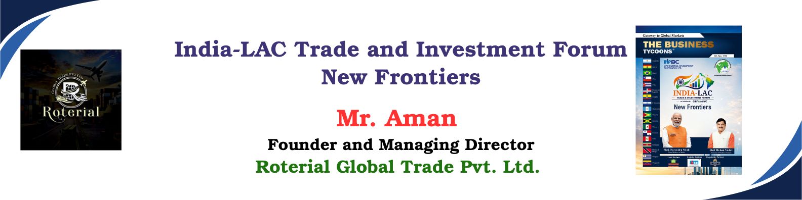 Roterial Global Trade Pvt Ltd building trusted international trade partnerships through global sour