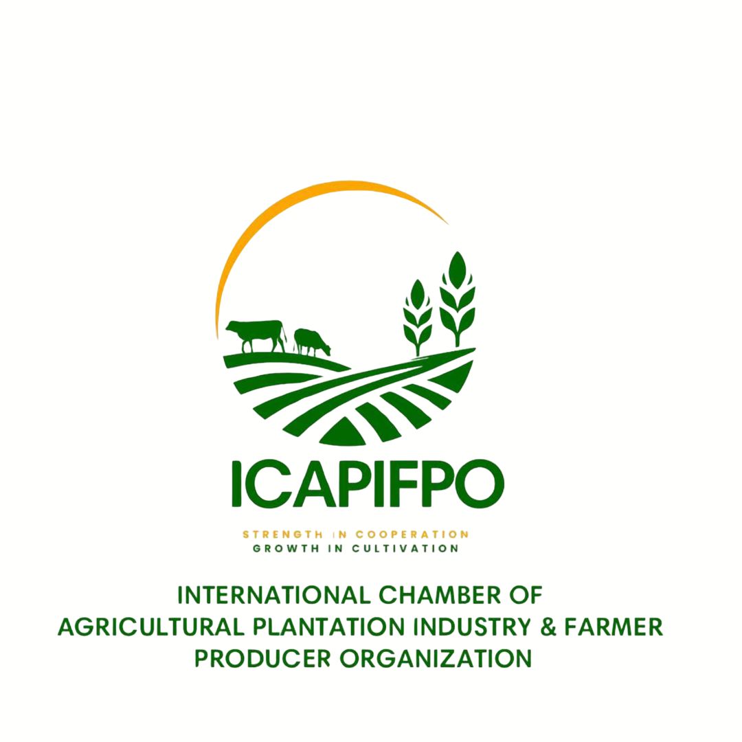 ICAPIFPO logo representing the International Chamber of Agricultural Plantation Industry and Farmer Producer Organization