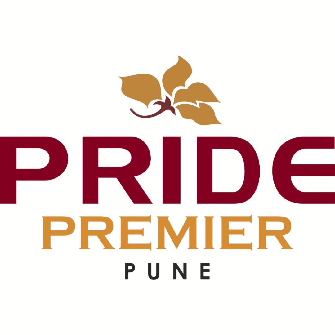 The Pride Hotels logo representing luxury hospitality and premium hotel experiences in India