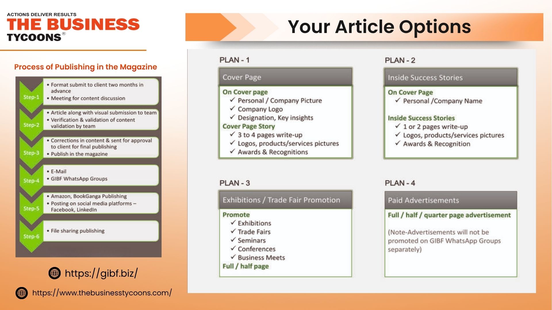 The Business Tycoons - Magazine Reach